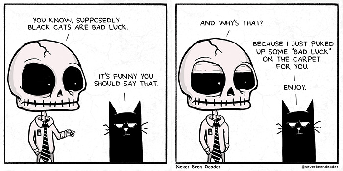 I Run A Web Comic Called "Never Been Deader"