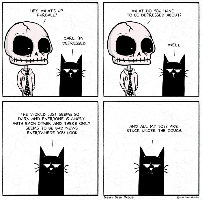 I Run A Web Comic Called "Never Been Deader"