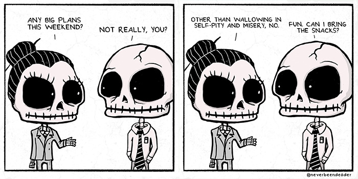 I Run A Web Comic Called "Never Been Deader"