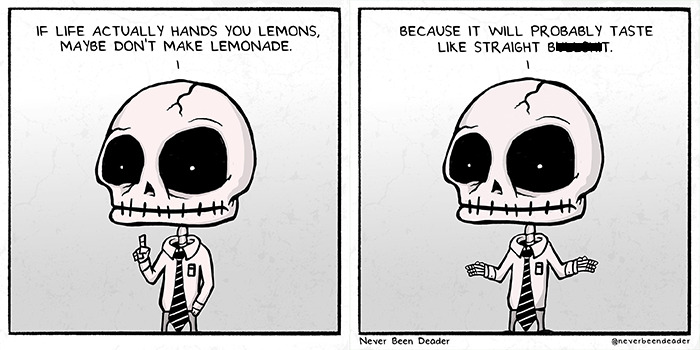 I Run A Web Comic Called "Never Been Deader"