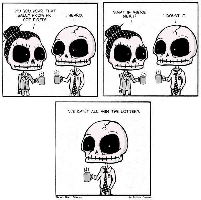 I Run A Web Comic Called "Never Been Deader"