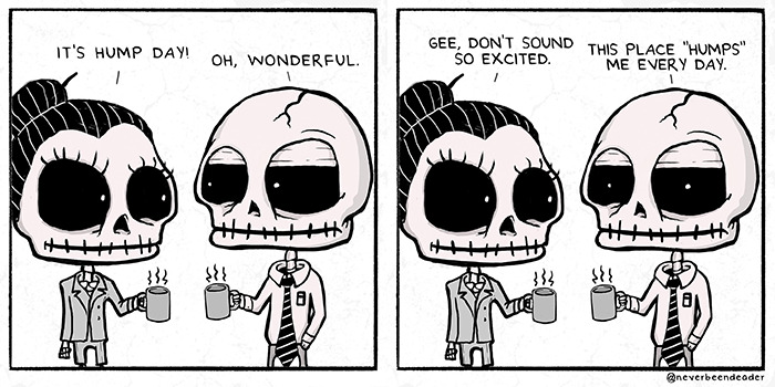 I Run A Web Comic Called "Never Been Deader"