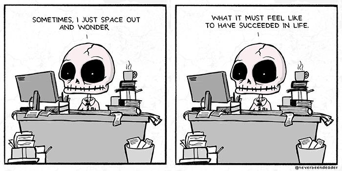 I Run A Web Comic Called "Never Been Deader"