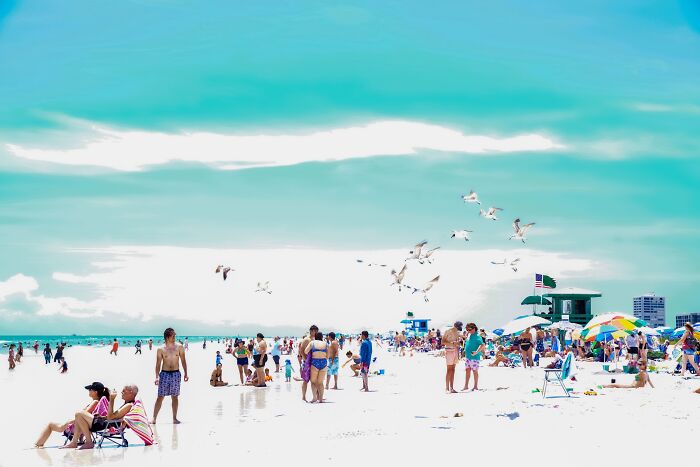 "A Day At The Beach" By Bahar Kural