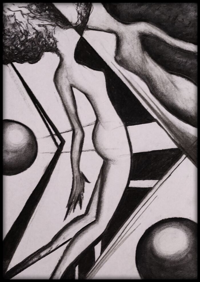 Charcoal On Paper #1