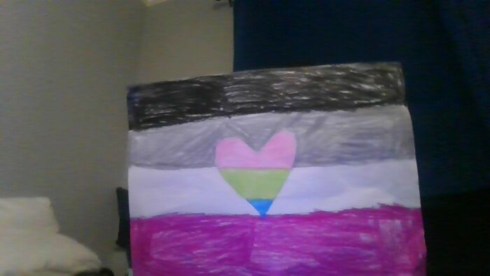 I Have Three Now But 2 Combos Of Ace And Polyromantic And A Nonbinary, This Is The First On I Did