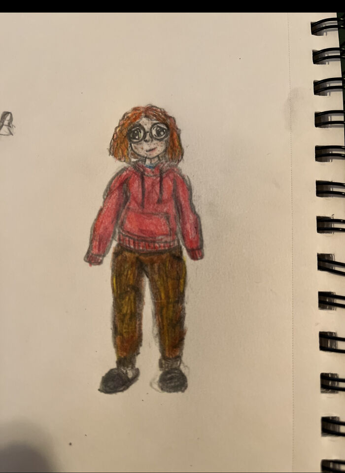 Drew This A Couple Months Ago. I Normally Don’t Colour My Drawings, But I Just Felt Like It. It Sucks Lol