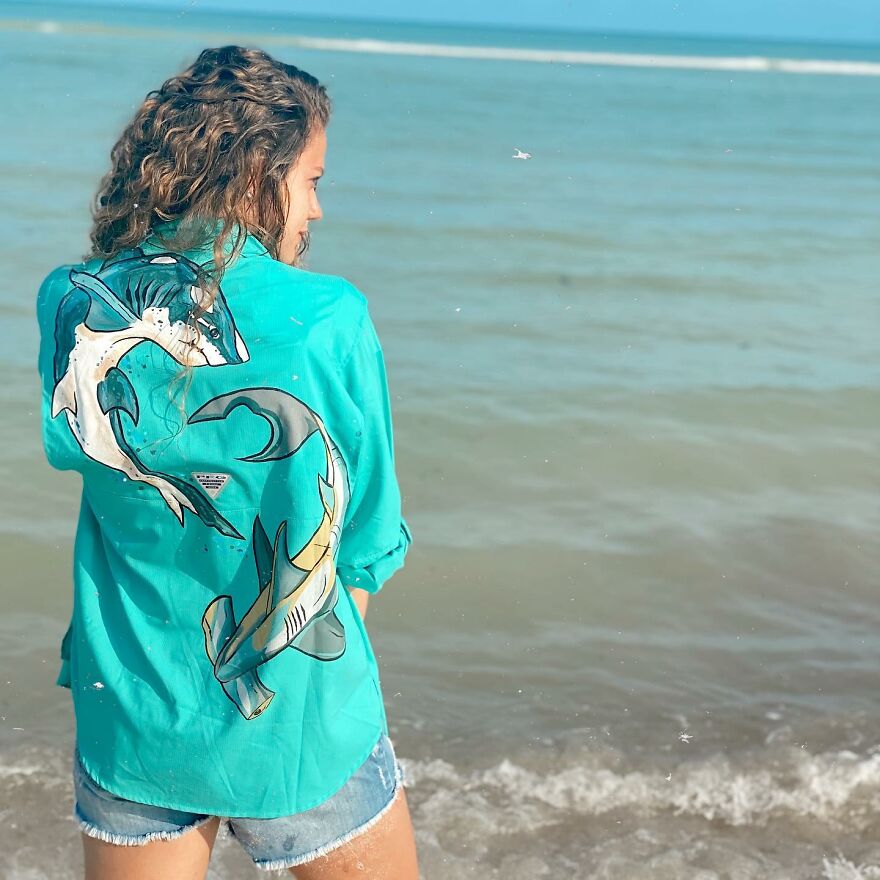Painted Shark Shirt