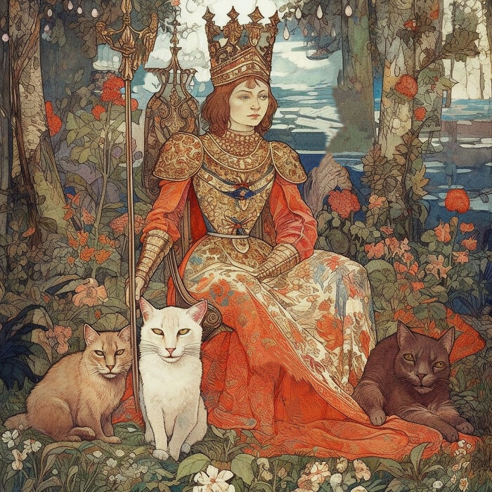 Fairy Tale Style Ai-Illustrations (6 Pics)