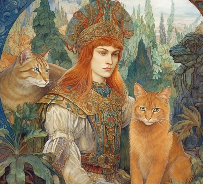 Fairy Tale Style Ai-Illustrations (6 Pics)