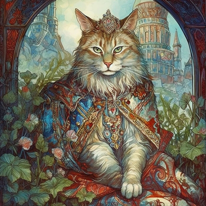 Fairy Tale Style Ai-Illustrations (6 Pics)