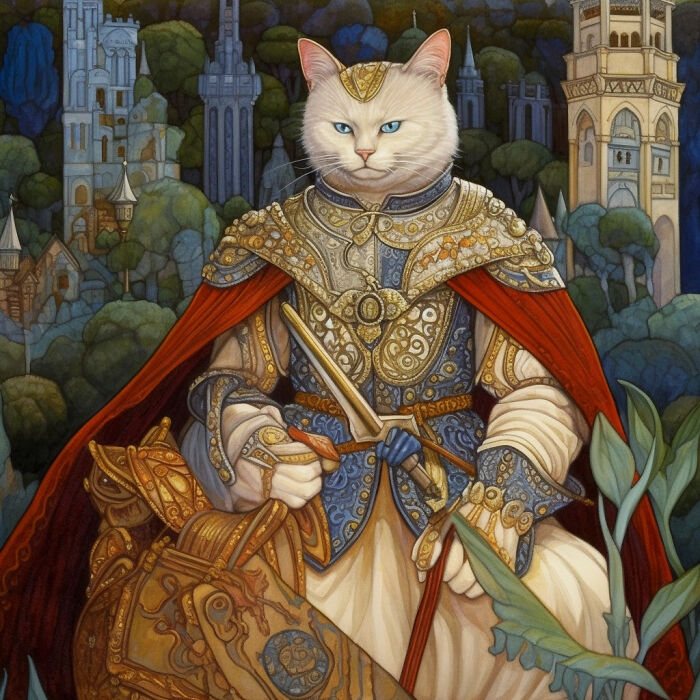 Fairy Tale Style Ai-Illustrations (6 Pics)