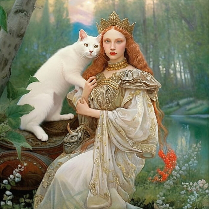 Fairy Tale Style Ai-Illustrations (6 Pics)