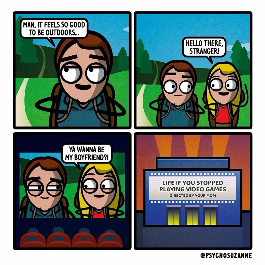 New Dark And Silly Comics About A Funny Grandma And Other Unforeseen Events