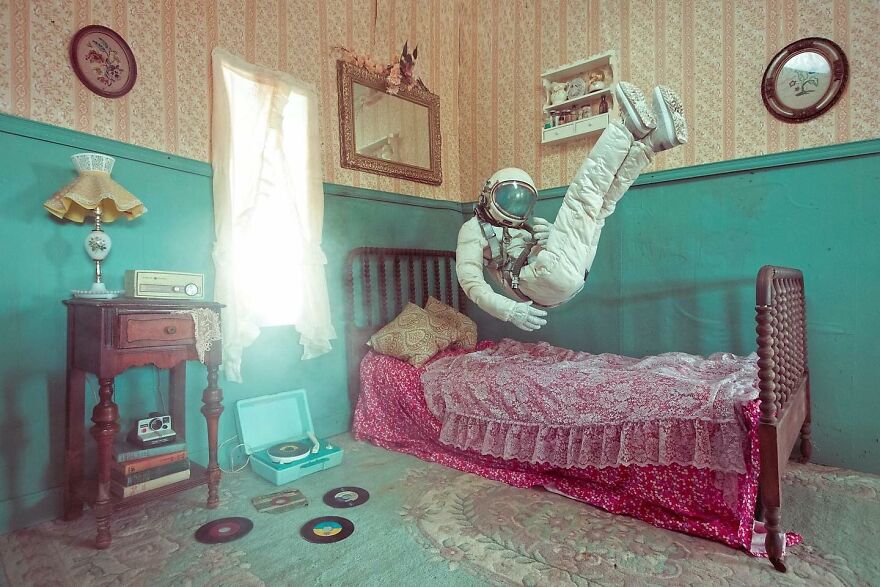 Photographer Uses Astronauts To Weave Fantastical Visual Stories