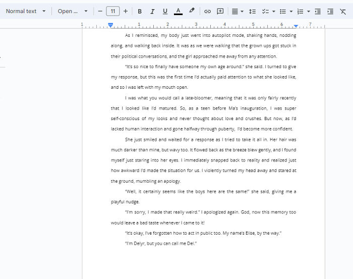 Trying To Write For My Passion Project