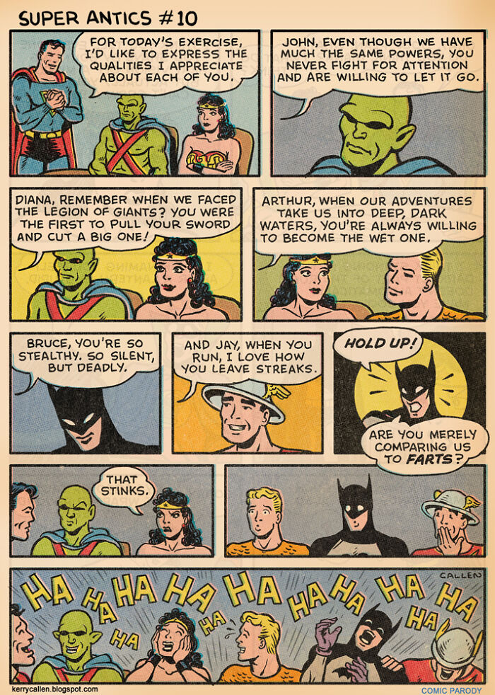 Untold Stories Of Superhero And His Friends Super Antics Kerry Callen