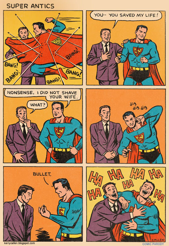 Untold Stories Of Superhero And His Friends Super Antics Kerry Callen