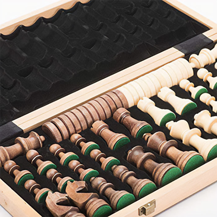 A&A 15 Inch Folding Chess Set