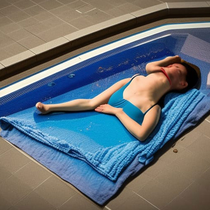 Here You Go. I Don't Care. I Hate The Pool Anyways