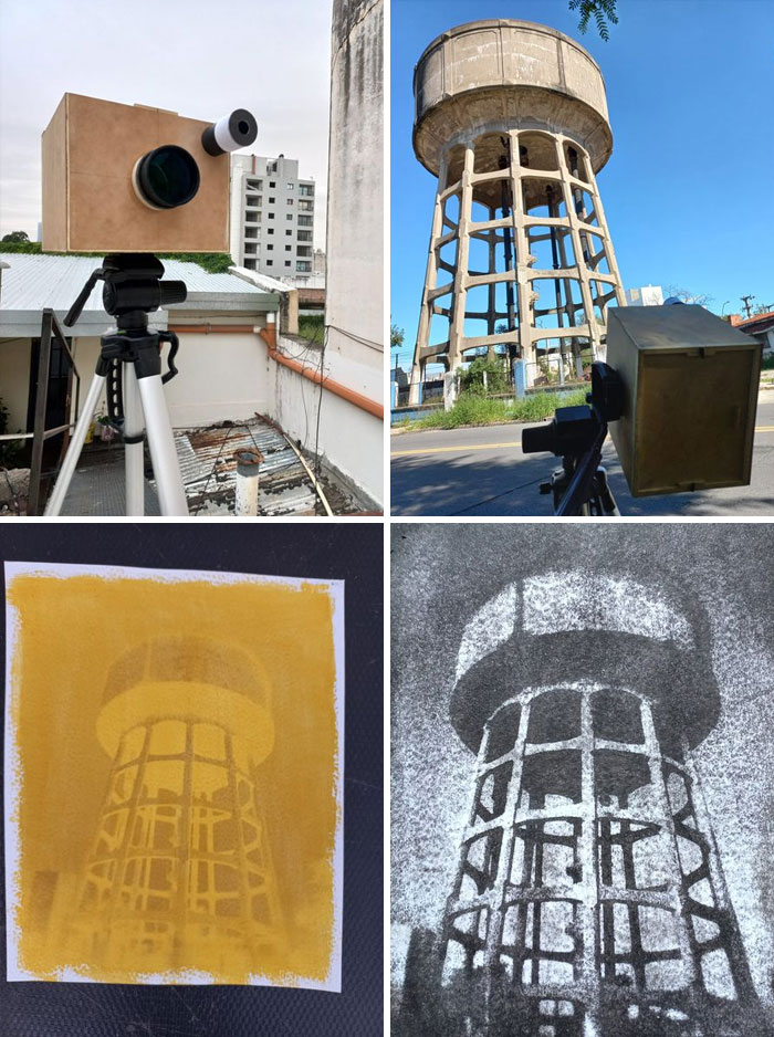 Photograph Taken With Ancient Process Camera, Using Gumoil