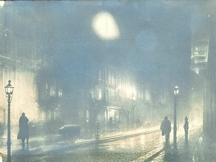 Street Of ... #1 - Cyanotype Toned By Ava Bob