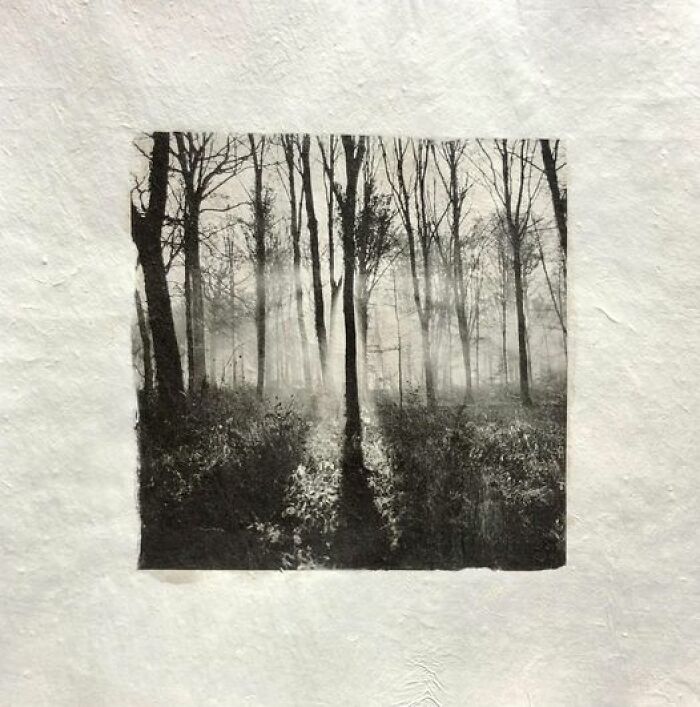 History Of Light Hanji Silver Print On Korean Paper Blad & Ilford Fp4