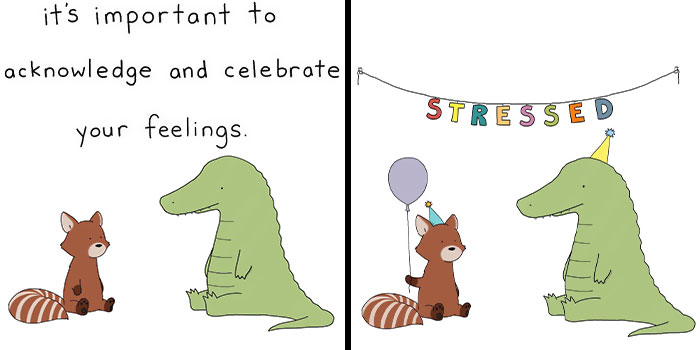 “The Simpsons” Animator Illustrates Humorous Everyday Moments Of Talking Animals (40 New Pics)