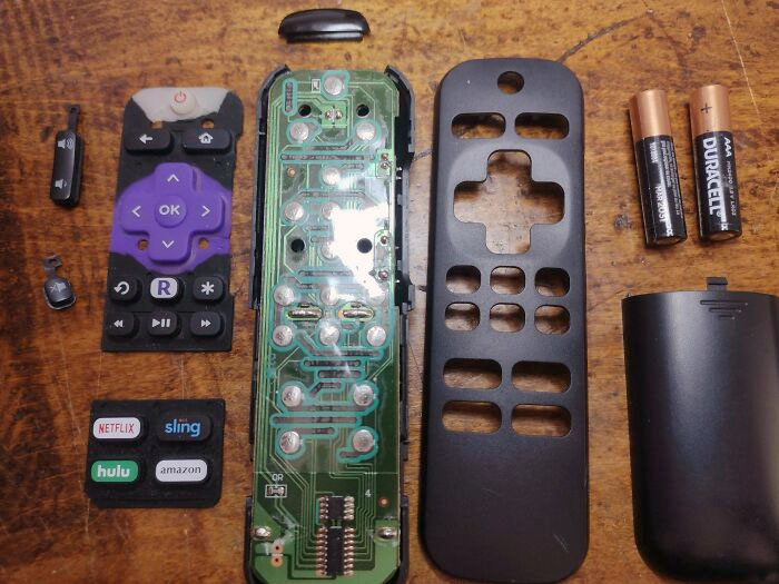 My Roku Controller After I Said "No" To My Three-Year-Old