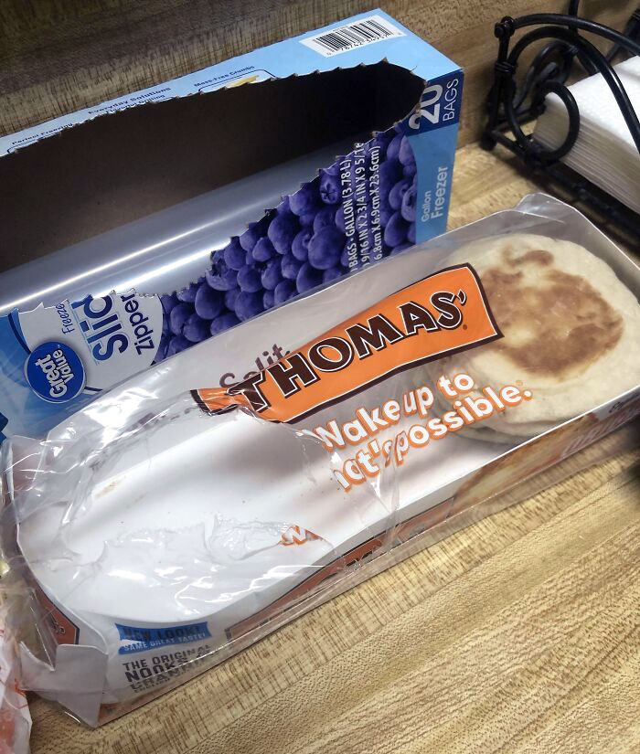 Woke Up To Stale English Muffins. For Clarity, This Was Caused By A 36-Year-Old Man-Child