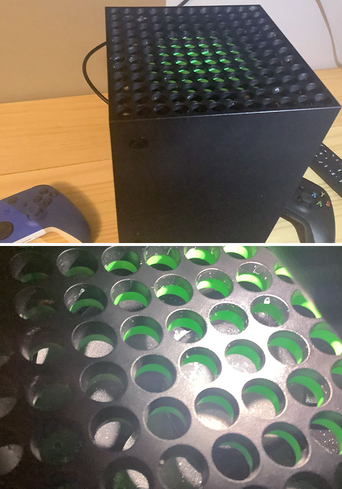 My 2-Year-Old Sister Poured Milk From Her Bottle Into My New Xbox Series X