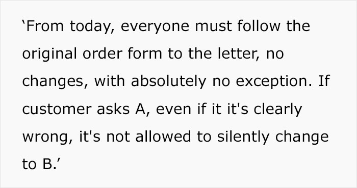 Boss Falls Victim To His Own &ldquo;Absolutely No Exception&rdquo; Rule