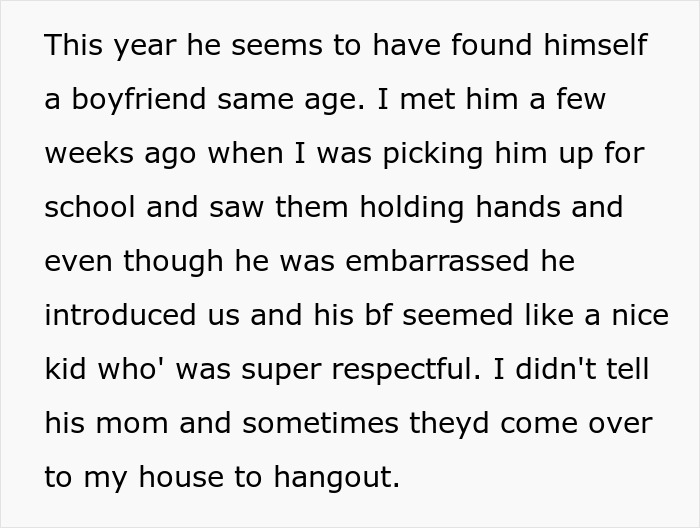 Mom Doesn&rsquo;t Let 14 Y.O. Son Date, Dad Keeps His Boyfriend A Secret Until She Finds Out And Bursts