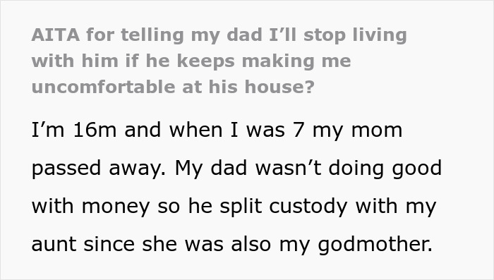 Teen Tells Dad He&rsquo;ll Leave The House If He Won&rsquo;t Stop Bringing Random Men Over