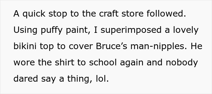 &ldquo;He&rsquo;s Wearing A Shirt That Shows Nudity&rdquo;: Mom Maliciously Complies With Her Son&rsquo;s School Dress Code After He&rsquo;s Sent Home