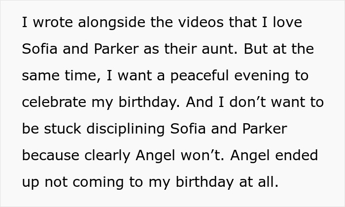 Video Footage Of Kids Misbehaving Ends Up Online After Their Mother Takes A Discussion Of Them Not Being Invited To Her Sister&rsquo;s 27th Birthday Party Online