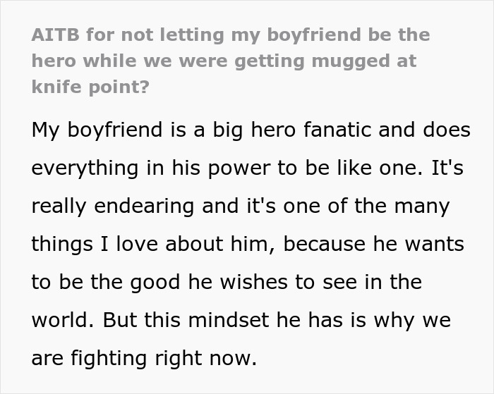 &ldquo;He Assured Me He&rsquo;d Protect Me&rdquo;: Man, Obsessed With Being A Hero, Goes Off On GF For Ruining His Moment When Faced With Knife-Wielding Attacker