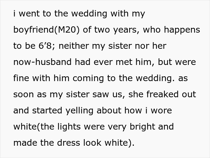 Woman Brings Her 6&rsquo;8&rdquo; Boyfriend To Wedding Where Groom Is Just 5&rsquo;9&rdquo;, Bride Gets So Upset She Snaps At Her