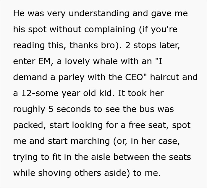 Karen Thinks Her Kid Deserves A Bus Seat More Than A Cancer Patient, Tries To Pull Him Out Of His Seat, Gets Instant Karma Karen Thinks Her Kid Deserves A Bus Seat More Than A Cancer Patient, Tries To Pull Him Out Of His Seat, Gets Instant Karma