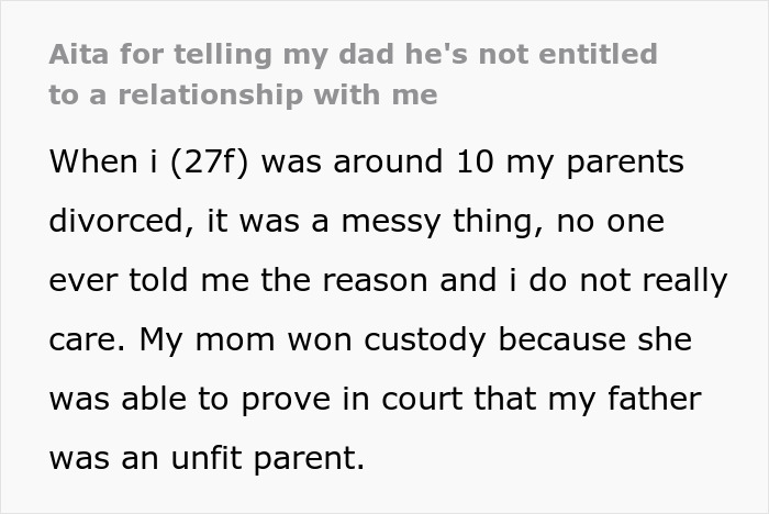 Dad Promises His Daughter College Fund, Ends Up Spending All The Money On His Wedding, Is Offended After Daughter Cuts Ties With Him Dad Promises His Daughter College Fund, Ends Up Spending All The Money On His Wedding, Is Offended After Daughter Cuts Ties With Him