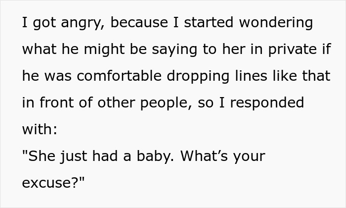 &ldquo;She Just Had A Baby. What&rsquo;s Your Excuse?&rdquo;: Husband Humiliates His Wife And Becomes Upset After Receiving A Dose Of His Own Medicine