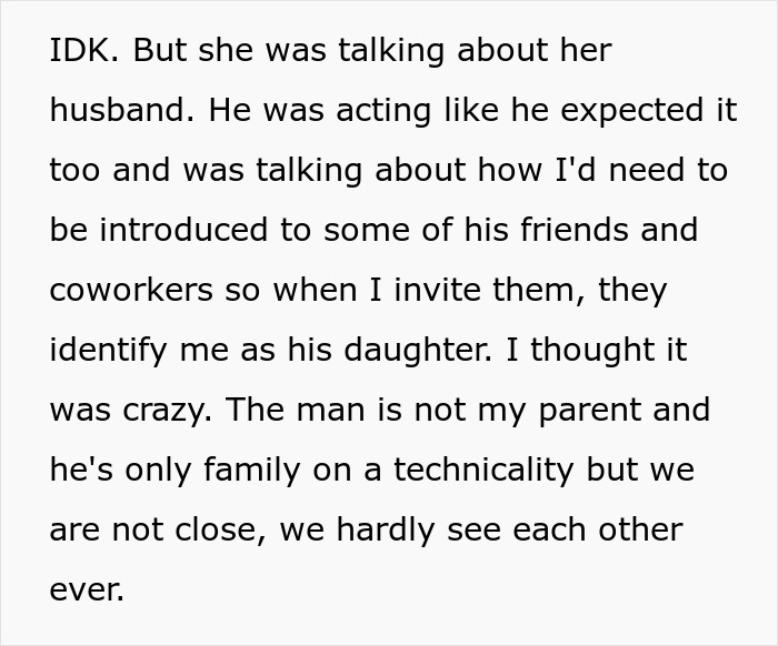 Mom Gets Mad Over Daughter's Refusal To Let Stepdad Walk Her Down The Aisle