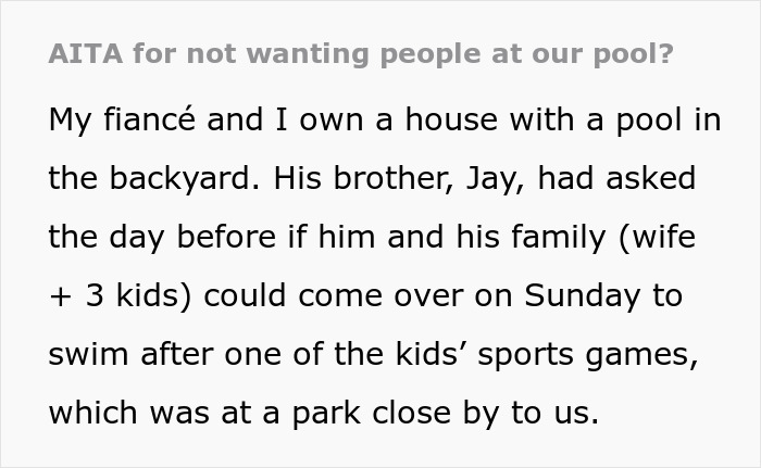 Woman Blamed For Being &ldquo;Unwelcoming&rdquo; For Sitting Inside While Uninvited Guests Have A Party In Her Pool