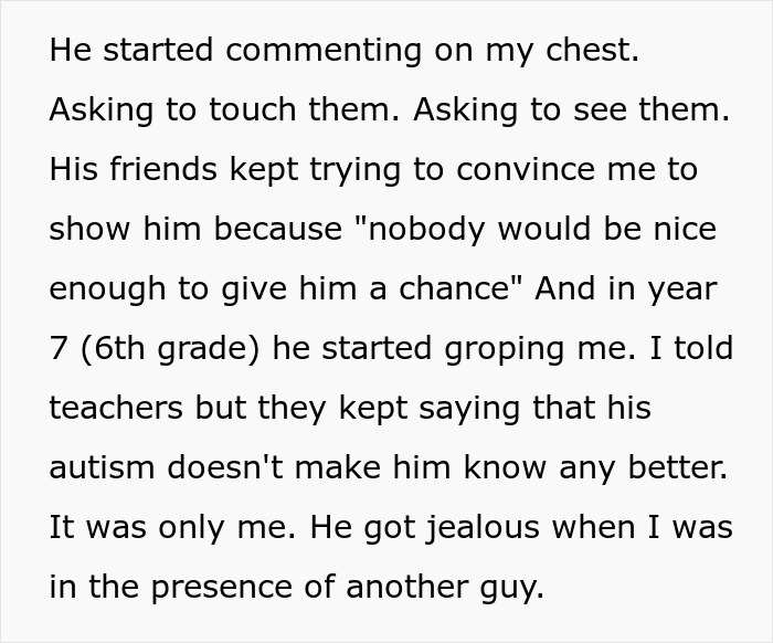 Girl Faces Backlash After Punching An Autistic Kid In The Face After He Groped Her, Asks For Advice Online