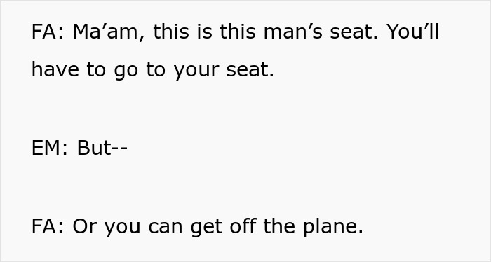 Guy Deals With Entitled Parent Using Movies Quotes When She Won't Stop Pestering Him About Switching Seats