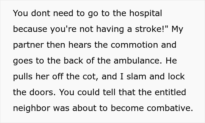 "An Entitled Mother Rips Open The Doors Of My Ambulance, And It Does Not End Well For Her" "An Entitled Mother Rips Open The Doors Of My Ambulance, And It Does Not End Well For Her"