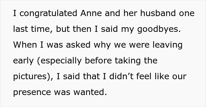 Bride Doesn't Want Brother's Husband "Ruining The Aesthetic" In Wedding Photos, Is Surprised When They Leave The Party Bride Doesn't Want Brother's Husband "Ruining The Aesthetic" In Wedding Photos, Is Surprised When They Leave The Party