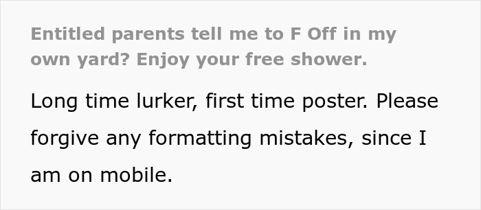 Woman Gets Her Sweet Revenge After Random Family Decided To Have A Picnic On Her Front Lawn And Refused To Leave Woman Gets Her Sweet Revenge After Random Family Decided To Have A Picnic On Her Front Lawn And Refused To Leave