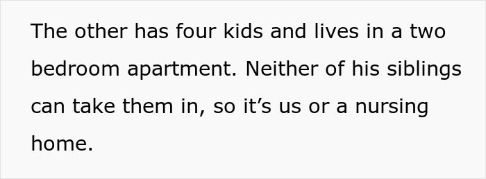 Couple Calls It Quits After Wife Refuses To House Husband&rsquo;s &ldquo;Medically Needy&rdquo; Parents
