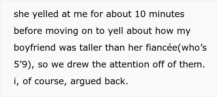 Woman Brings Her 6&rsquo;8&rdquo; Boyfriend To Wedding Where Groom Is Just 5&rsquo;9&rdquo;, Bride Gets So Upset She Snaps At Her